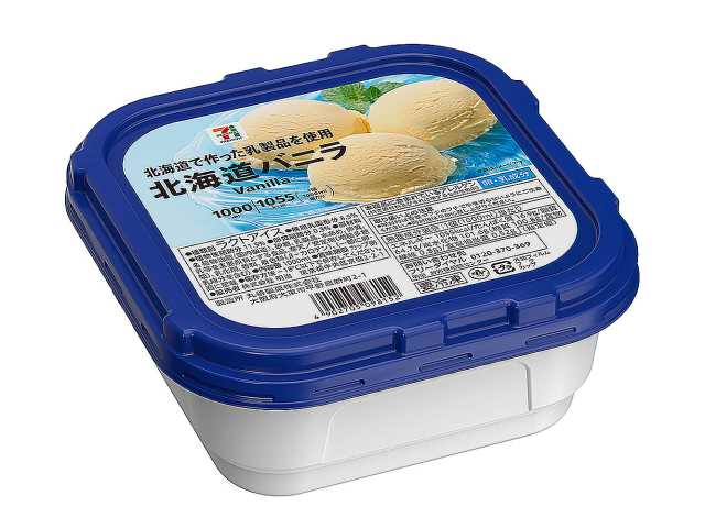 ７プレミアム　北海道　バニラ１０００ｍｌ セブンイレブン (7-ELEVEN)
