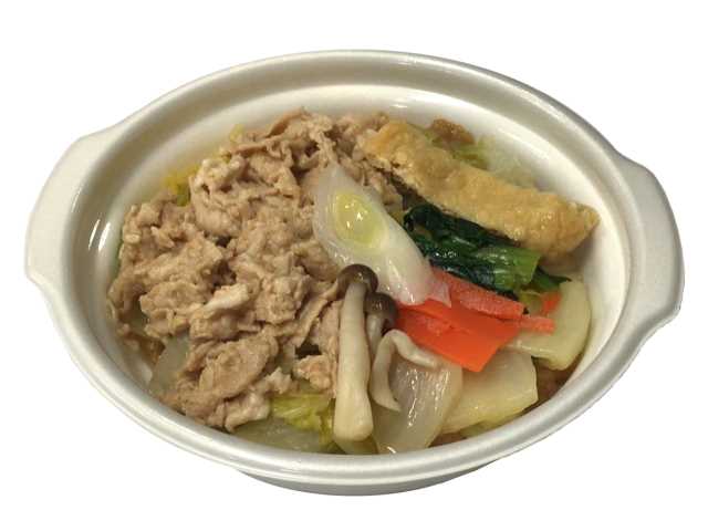 たっぷり豚肉の信州味噌鍋 セブンイレブン (7-ELEVEN)