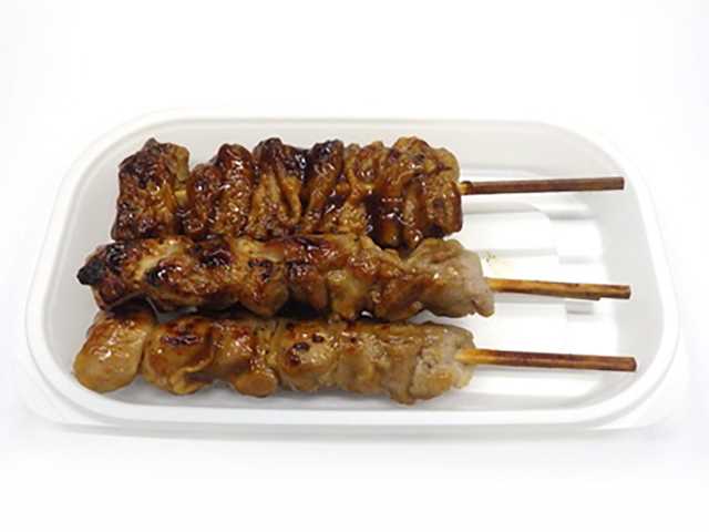 炭火焼き鳥　皮３本・もも２本入り セブンイレブン (7-ELEVEN)