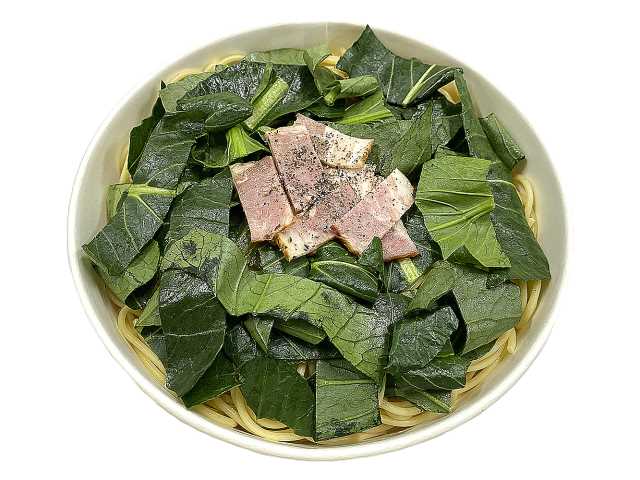 福岡県産小松菜とベーコンの和風パスタ セブンイレブン (7-ELEVEN)