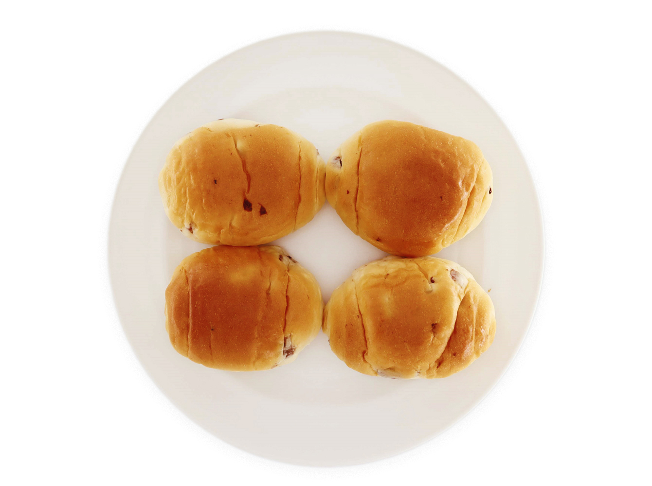 ７Ｐレーズンバター　　ロール４個入 セブンイレブン (7-ELEVEN)