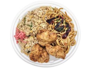鉄鍋炒めのチャーハン（唐揚げ＆ソース焼そば） セブン-イレブン