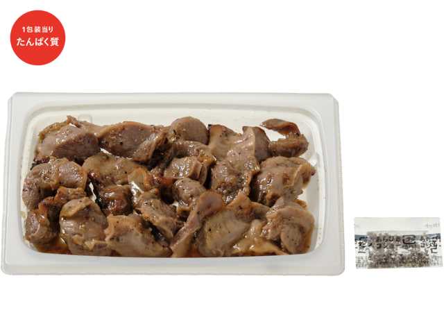 たんぱく質が摂れる　砂肝の黒胡椒焼き セブンイレブン (7-ELEVEN)