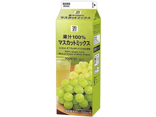 7プレミアム マスカットミックス果汁100% 1L