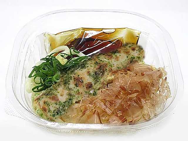 ちくわの磯辺天ぶっかけうどん セブンイレブン (7-ELEVEN)