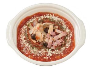 きのことベーコンのトマトスープパスタ セブン-イレブン