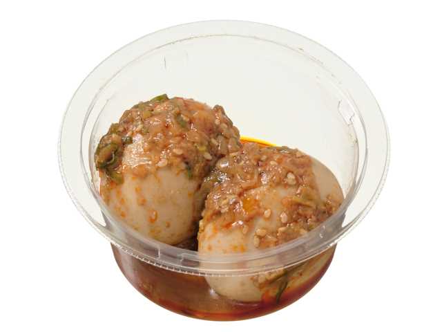 旨辛ラー油だれのとろっと煮たまご セブンイレブン (7-ELEVEN)