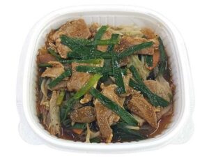 香ばしニラ肉野菜炒め丼 セブン-イレブン