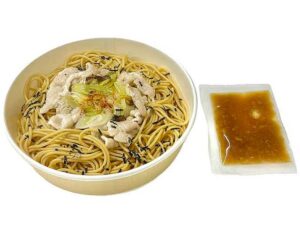 豚しゃぶの和風パスタ おろしポン酢 セブン-イレブン