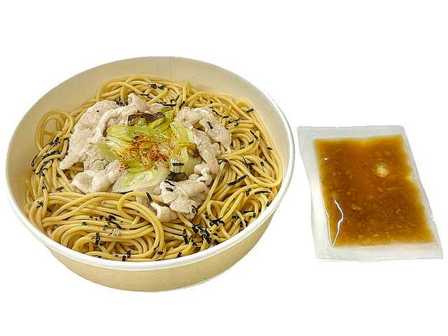 豚しゃぶの和風パスタ　おろしポン酢 セブンイレブン (7-ELEVEN)