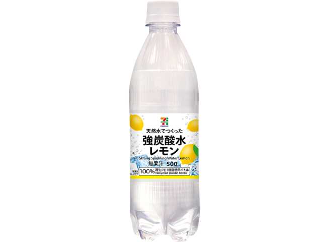７プレミアム　強炭酸水レモン　５００ｍｌ セブンイレブン (7-ELEVEN)
