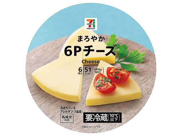 ７プレミアム　　　　　まろやか６Ｐチーズ セブンイレブン (7-ELEVEN)