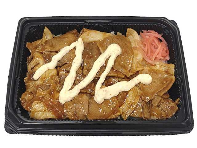 豚焼肉弁当（唐辛子マヨネーズ） セブンイレブン (7-ELEVEN)
