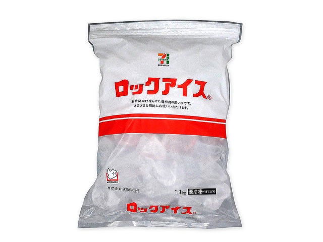 ７プレミアム　ロックアイス１．１ｋｇ セブンイレブン (7-ELEVEN)