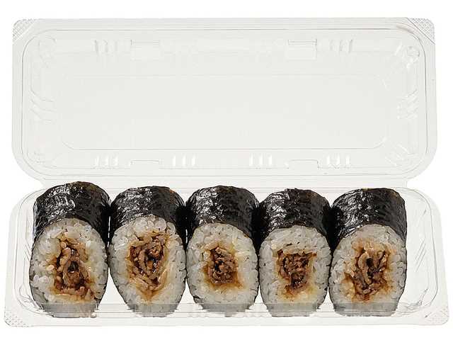 牛焼肉マヨネーズ巻５巻 セブンイレブン (7-ELEVEN)