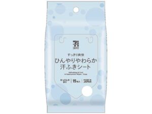 7PL ひんやり汗ふきシート せっけん15枚 セブン-イレブン