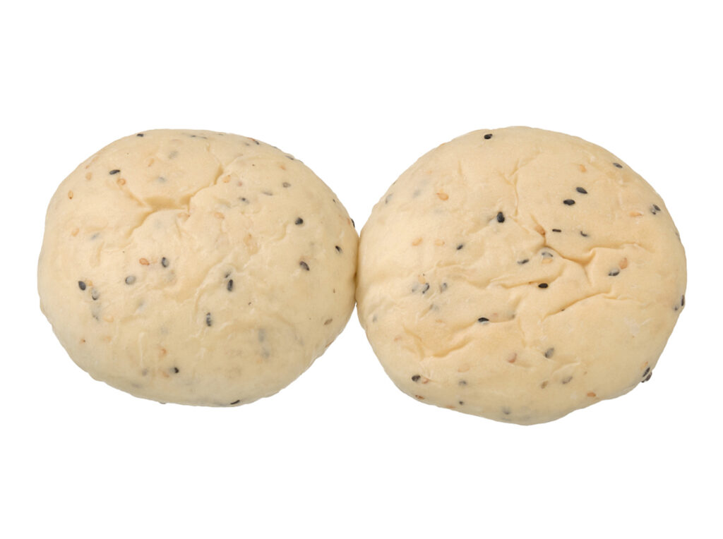 ７Ｐ ２種のごまと チーズクリームのパン２
