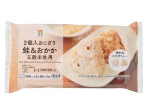 ２個入おにぎり 鮭＆おかか セブン-イレブン