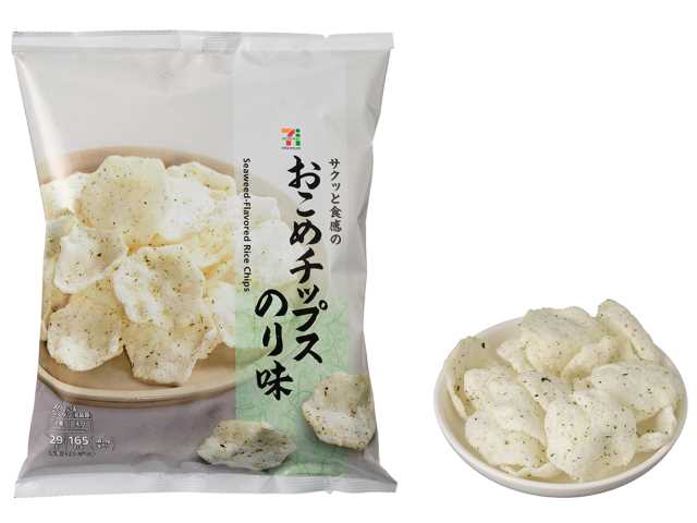 セブンプレミアム　おこめチップスのり味 セブンイレブン (7-ELEVEN)