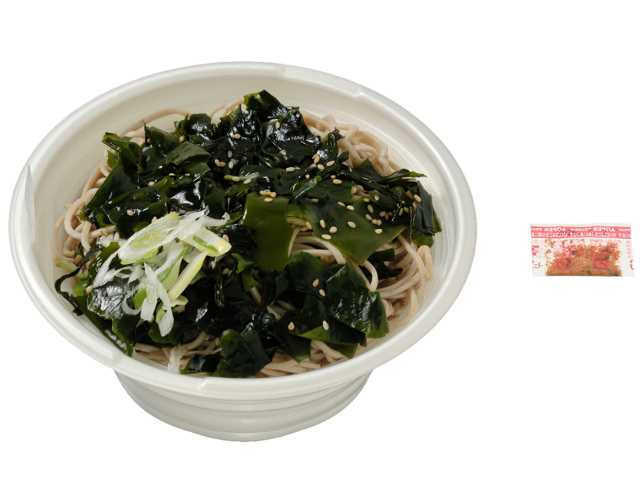 セブンイレブン わかめそば