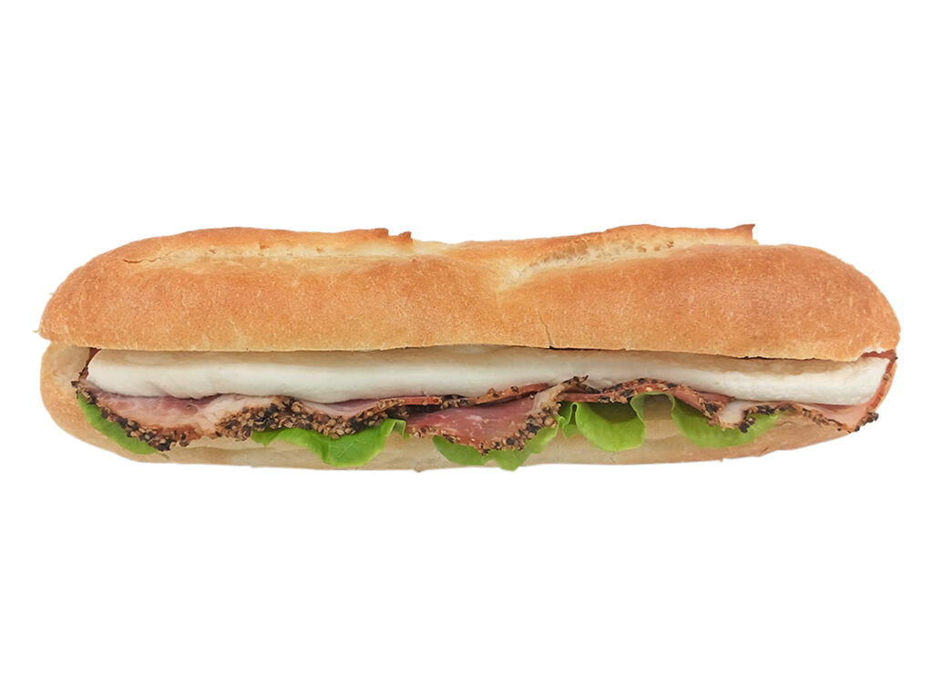 バゲットサンド パストラミ&クリームチーズ