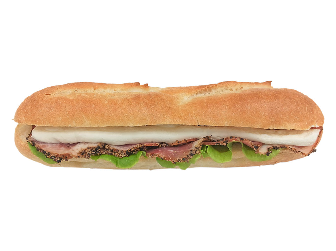 バゲットサンド　パストラミ＆クリームチーズ セブンイレブン (7-ELEVEN)