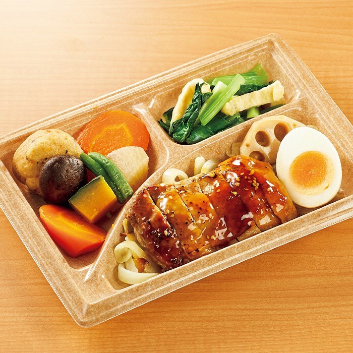 たんぱく質が摂れる鶏肉の照り焼き鶏肉の照り焼き照り焼き煮物煮浸したんぱく質日替りおかずセブンイレブンセブンセブンミールお届け弁当宅配弁当レシピcookingrecipe時短レシピ料理グルメごはん今日のごはんおうちごはん近くて便利sevenelevenおうち時間