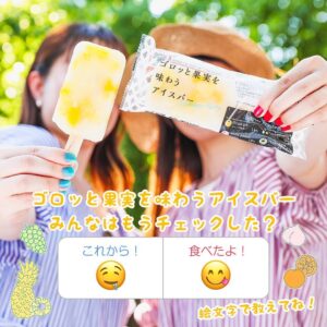 ゴロッと果実を味わうアイスバー セブン-イレブン