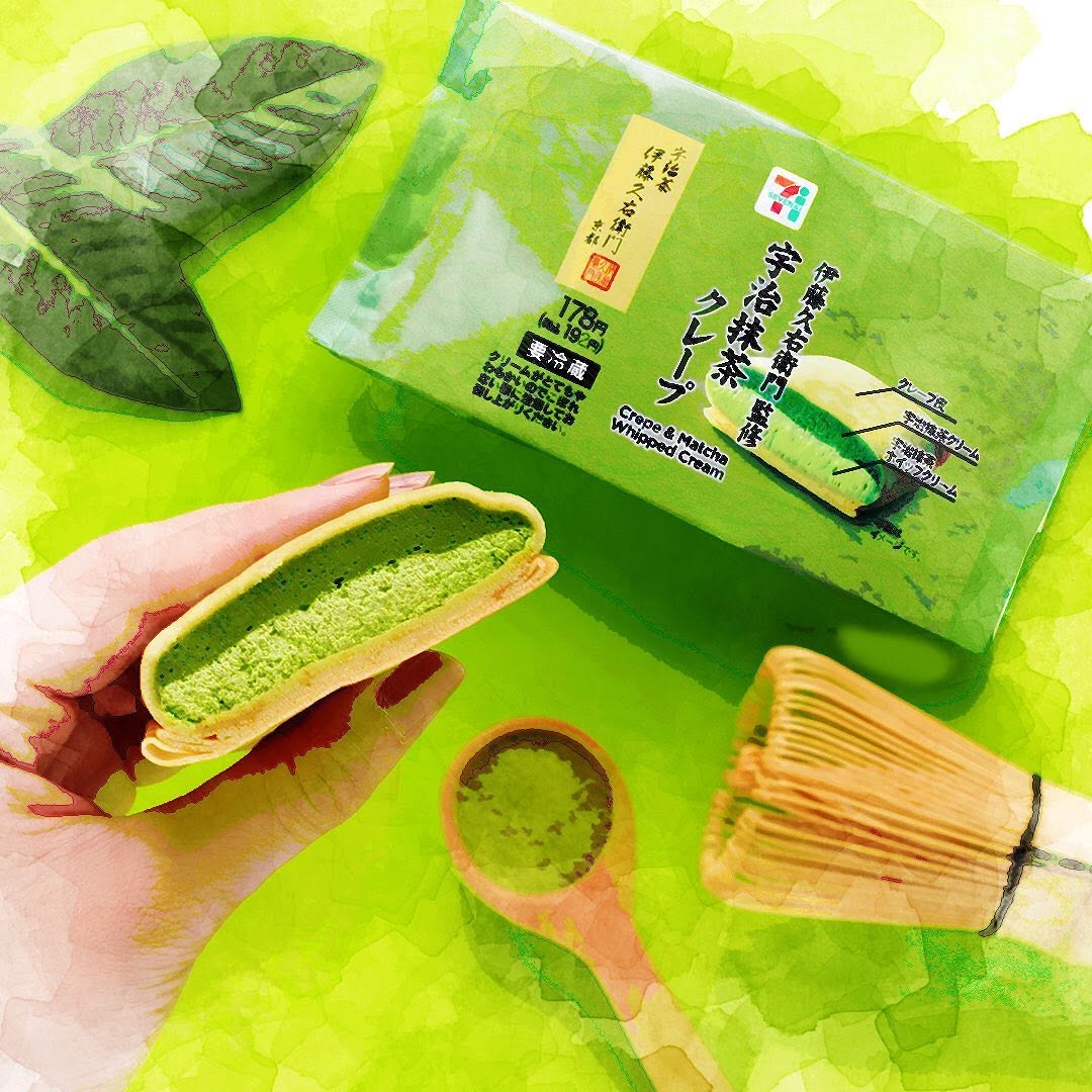 伊藤久右衛門監修 宇治抹茶クレープ セブンイレブン