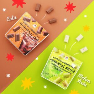 パチパチパチちょこ コーラ／パチパチパチちょこ メロンソーダ セブン-イレブン
