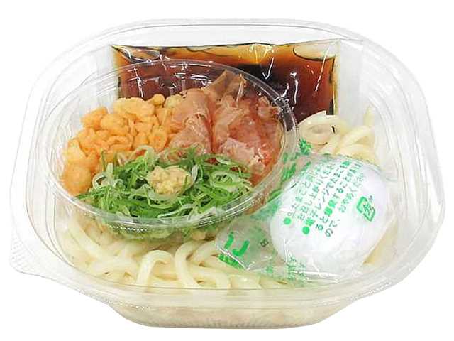 冷し温たまぶっかけうどん セブンイレブン (7-ELEVEN)
