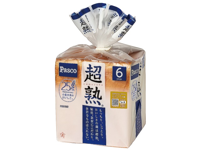 パスコ　超熟　６枚スライス セブンイレブン (7-ELEVEN)