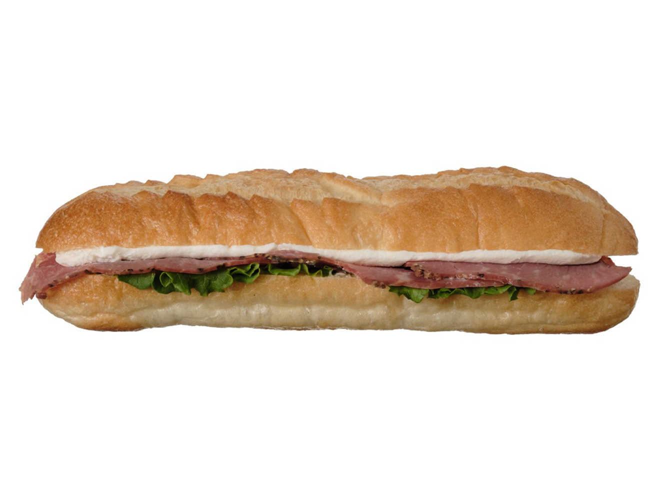 バゲットサンド　パストラミ＆クリームチーズ セブンイレブン (7-ELEVEN)