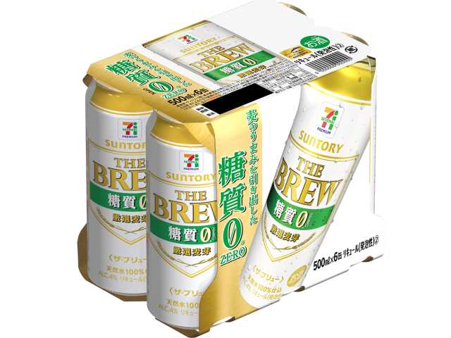 ７Ｐ　ザ・ブリュー　糖質ゼロ　マルチパック　５００ｍｌ セブンイレブン (7-ELEVEN)
