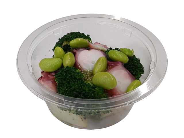 たことブロッコリー手摘みバジルのサラダ セブンイレブン (7-ELEVEN)