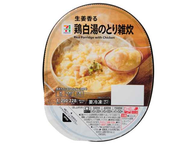 ７プレミアム　鶏白湯のとり雑炊 セブンイレブン (7-ELEVEN)