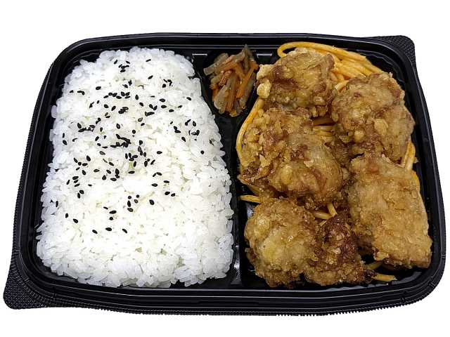 若鶏の醤油唐揚げ弁当(二段熟成醤油使用)