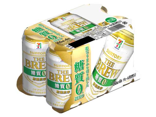 ７Ｐ　ザ・ブリュー　糖質ゼロ　マルチパック　３５０ｍｌ セブンイレブン (7-ELEVEN)