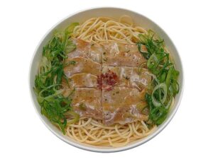 ねぎ塩豚カルビパスタ セブン-イレブン