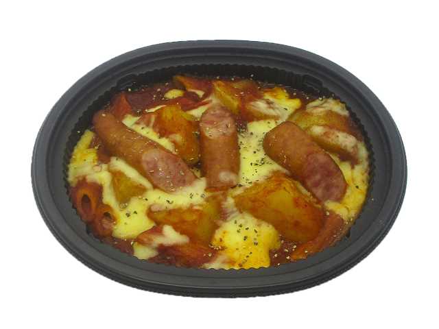 スパイシーチリトマト　ポテト＆ソーセージ セブンイレブン (7-ELEVEN)