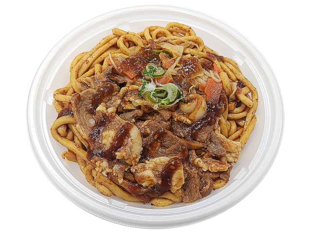エバラ焼肉のたれ使用　焼うどん セブンイレブン (7-ELEVEN)