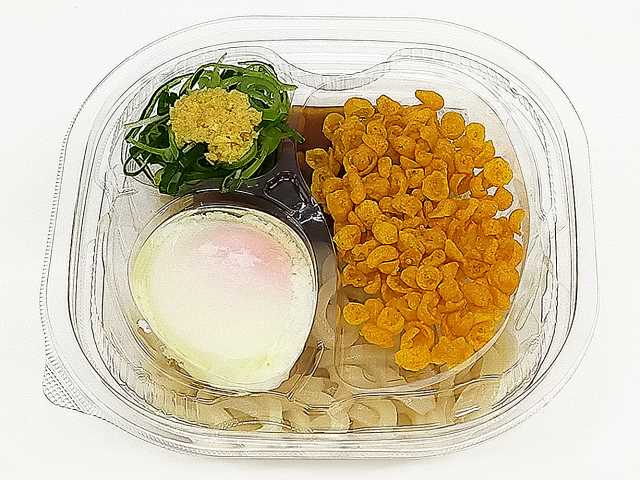 薬味で味わう　冷し半熟玉子うどん セブンイレブン (7-ELEVEN)