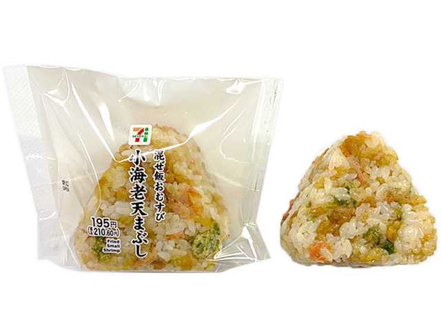 混ぜ飯おむすび　　　　小海老天まぶし セブンイレブン (7-ELEVEN)