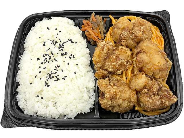 若鶏の醤油唐揚げ弁当　紫峰使用 セブンイレブン (7-ELEVEN)