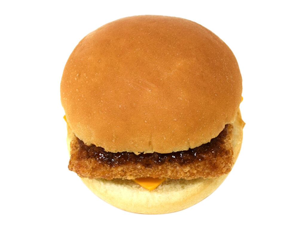 タルタルサーモンメンチカツバーガー