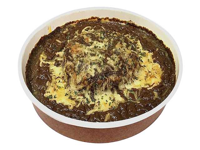 チーズｉｎハンバーグ焼きカレードリア セブンイレブン (7-ELEVEN)
