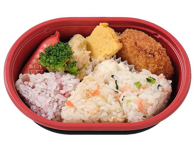 春の彩りおにぎりランチ セブンイレブン (7-ELEVEN)