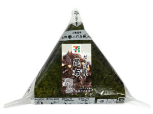 手巻おにぎり だしの旨味昆布 セブン-イレブン