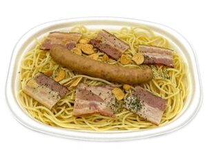 麺大盛ソーセージのペペロンチーノ セブン-イレブン