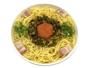 九州産辛子高菜と明太子の和風パスタ セブン-イレブン